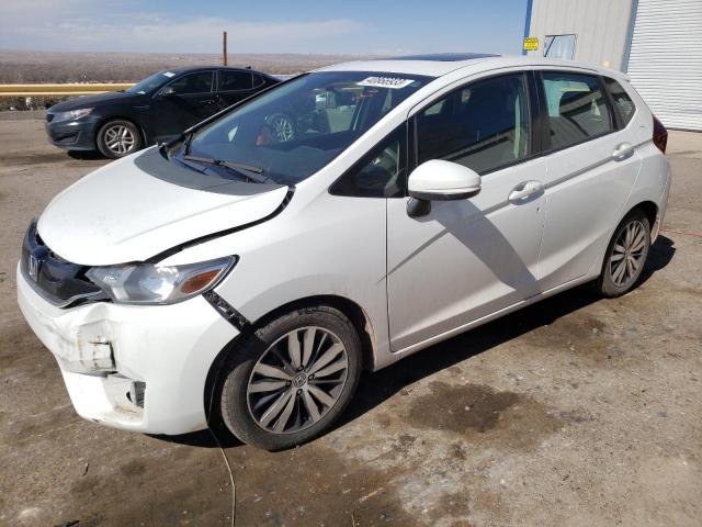 3HGGK5G88FM733874 - 2015 HONDA FIT EX WHITE photo 1