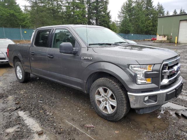 1FTFW1CF9FKD06562 - 2015 FORD F150 SUPERCREW GRAY photo 4