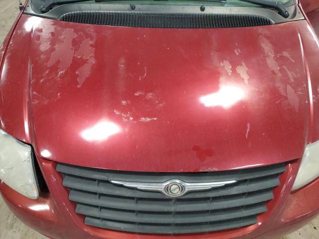 1A4GP45R76B572263 - 2006 CHRYSLER TOWN & COU მუქწითელი ფოტო 12