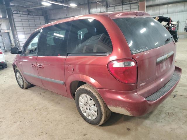 1A4GP45R76B572263 - 2006 CHRYSLER TOWN & COU მუქწითელი ფოტო 2