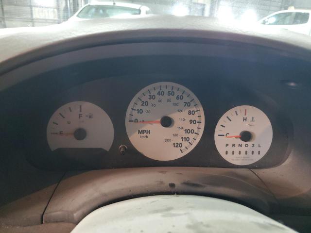 1A4GP45R76B572263 - 2006 CHRYSLER TOWN & COU მუქწითელი ფოტო 9