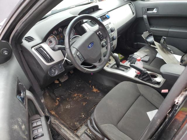 1FAHP35N28W146449 - 2008 FORD FOCUS SE BLACK photo 8