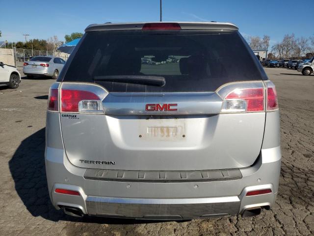 2GKFLUE32F6226783 - 2015 GMC TERRAIN DENALI SILVER photo 6