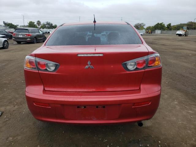 JA32U2FUXEU010598 - 2014 MITSUBISHI LANCER ES/ES SPORT RED photo 6