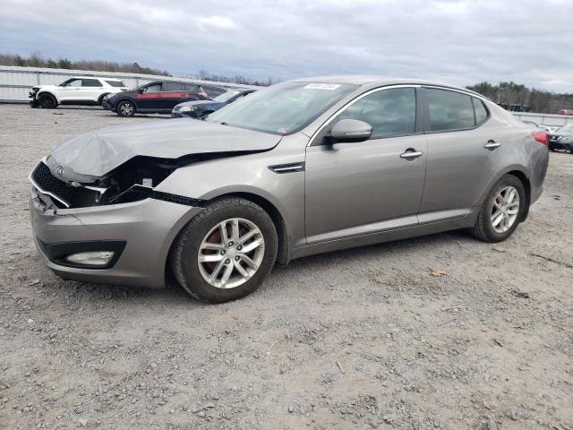 5XXGM4A70DG145551 - 2013 KIA OPTIMA LX GRAY photo 1