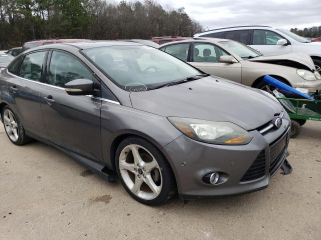 1FADP3J25EL285630 - 2014 FORD FOCUS TITANIUM GRAY photo 4