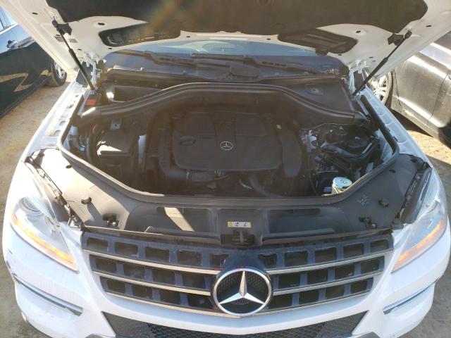 4JGDA5HB3CA041766 - 2012 MERCEDES-BENZ ML 350 4MATIC WHITE photo 11