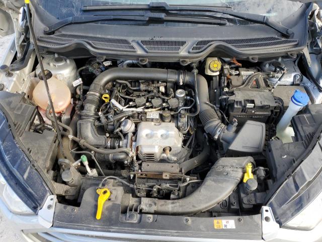 MAJ3P1TE0JC222291 - 2018 FORD ECOSPORT SE SILVER photo 12
