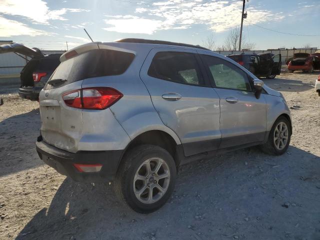 MAJ3P1TE0JC222291 - 2018 FORD ECOSPORT SE SILVER photo 3