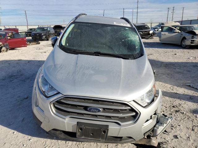 MAJ3P1TE0JC222291 - 2018 FORD ECOSPORT SE SILVER photo 5
