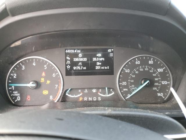 MAJ3P1TE0JC222291 - 2018 FORD ECOSPORT SE SILVER photo 9