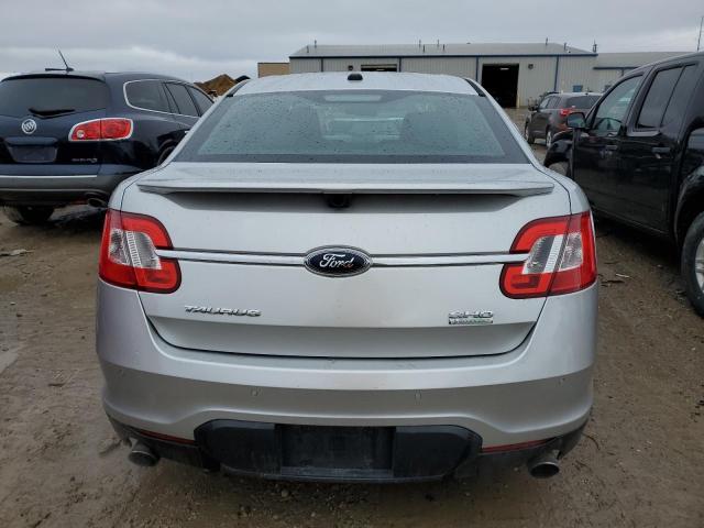 1FAHP2KT3AG135179 - 2010 FORD TAURUS SHO SILVER photo 6