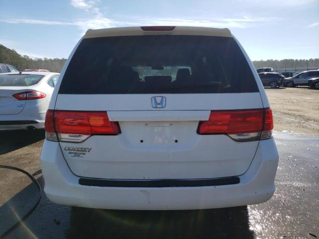 5FNRL38438B011174 - 2008 HONDA ODYSSEY EX WHITE photo 6