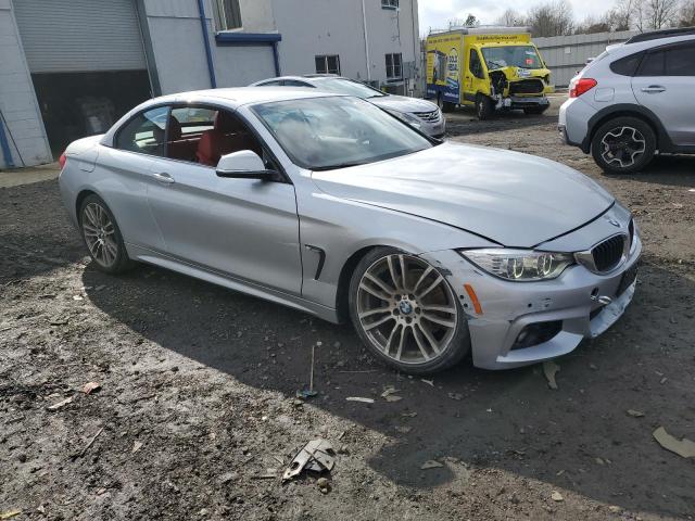 WBA3V5C59FP751484 - 2015 BMW 428 I SILVER photo 4