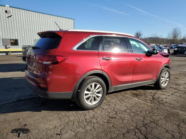 5XYPGDA32LG675745 - 2020 KIA SORENTO L RED photo 3