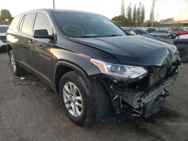 1GNERFKW2LJ283975 - 2020 CHEVROLET TRAVERSE LS BLACK photo 4