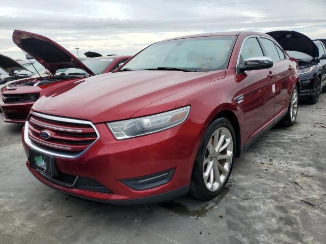 1FAHP2F84DG180044 - 2013 FORD TAURUS LIMITED RED photo 2