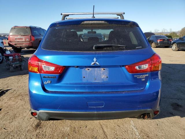 JA4AR3AW6GZ043062 - 2016 MITSUBISHI OUTLANDER ES BLUE photo 6