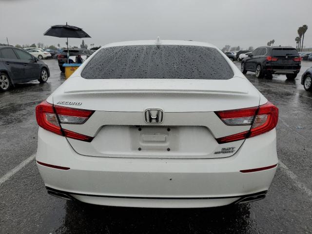 1HGCV2F30JA041835 - 2018 HONDA ACCORD SPORT WHITE photo 6