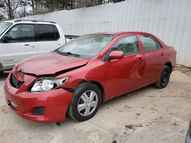 2T1BU40E99C149607 - 2009 TOYOTA COROLLA BASE BURGUNDY photo 1
