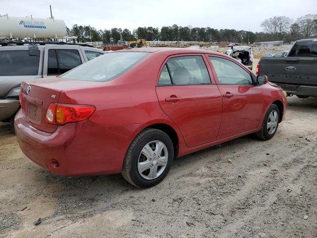 2T1BU40E99C149607 - 2009 TOYOTA COROLLA BASE BURGUNDY photo 3