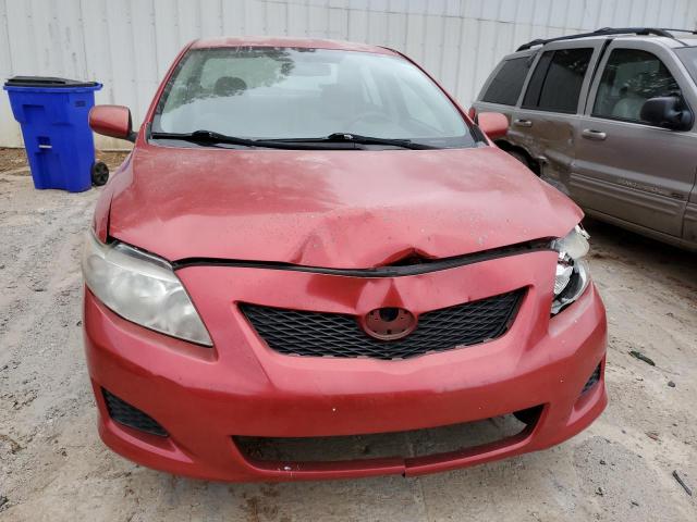 2T1BU40E99C149607 - 2009 TOYOTA COROLLA BASE BURGUNDY photo 5
