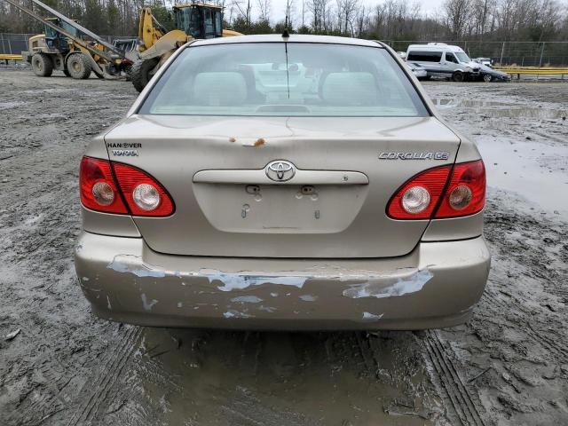 2T1BR32EX7C717045 - 2007 TOYOTA COROLLA CE TAN photo 6