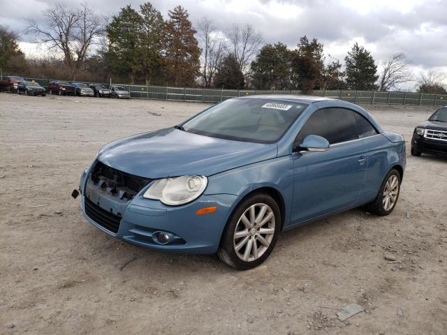 WVWFA71FX7V007716 - 2007 VOLKSWAGEN EOS 2.0T LUXURY BLUE photo 1