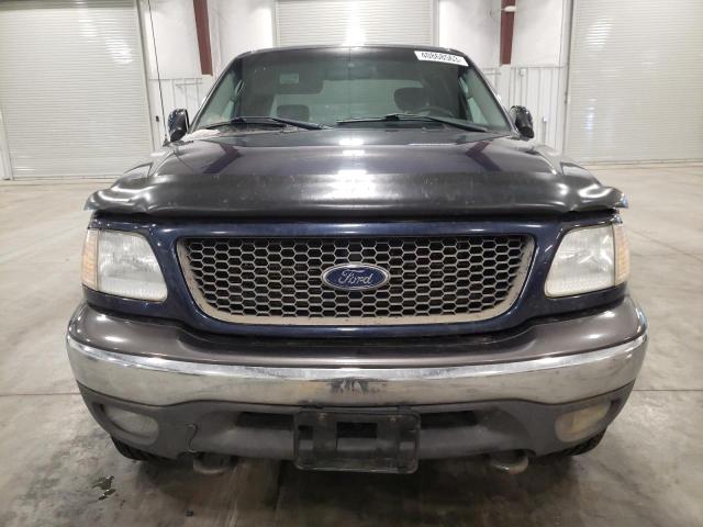 2FTRX18L52CA52694 - 2002 FORD F-150 BLUE photo 5