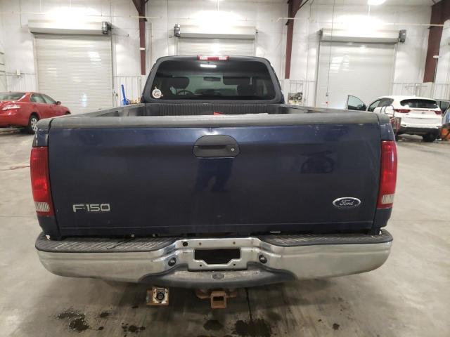 2FTRX18L52CA52694 - 2002 FORD F-150 BLUE photo 6