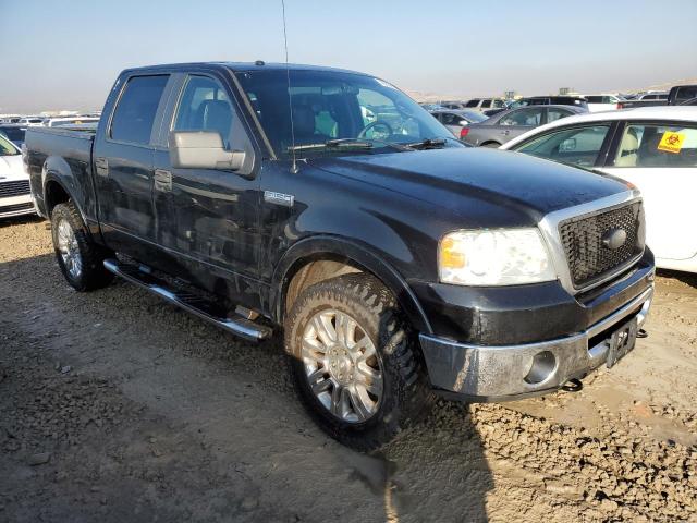 1FTPW14V07FA12648 - 2007 FORD F150 SUPERCREW BLACK photo 4