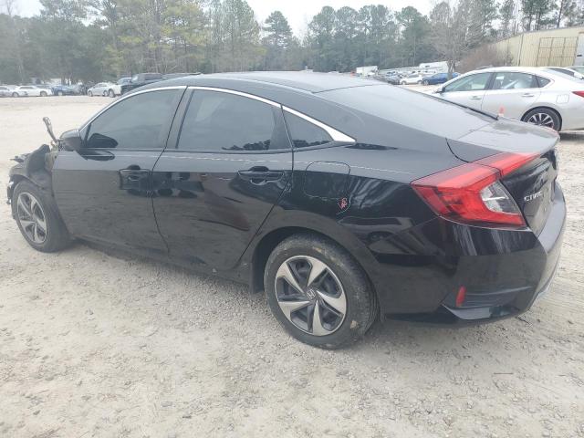 2HGFC2F67LH593334 - 2020 HONDA CIVIC LX BLACK photo 2