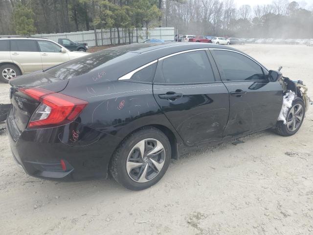 2HGFC2F67LH593334 - 2020 HONDA CIVIC LX BLACK photo 3