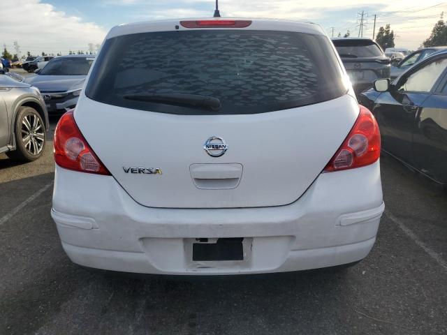 3N1BC1CP7CK241830 - 2012 NISSAN VERSA S WHITE photo 6