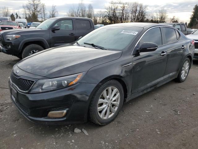 5XXGN4A70EG270287 - 2014 KIA OPTIMA EX BLACK photo 1