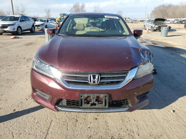 1HGCR2F3XEA086646 - 2014 HONDA ACCORD LX BURGUNDY photo 5