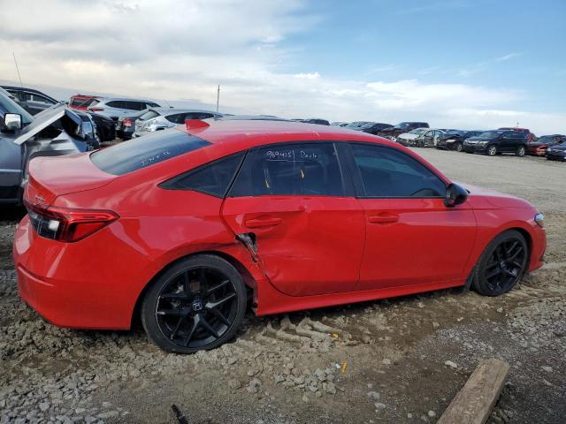 2HGFE2F58NH603180 - 2022 HONDA CIVIC SPORT RED photo 3