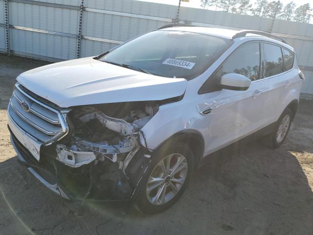 1FMCU0GD8JUA79644 - 2018 FORD ESCAPE SE WHITE photo 1