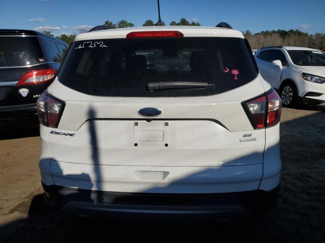 1FMCU0GD8JUA79644 - 2018 FORD ESCAPE SE WHITE photo 6