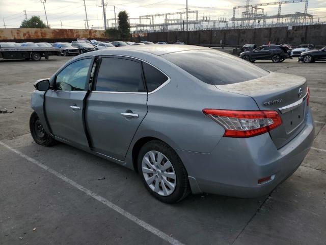 3N1AB7APXDL761570 - 2013 NISSAN SENTRA S GRAY photo 2