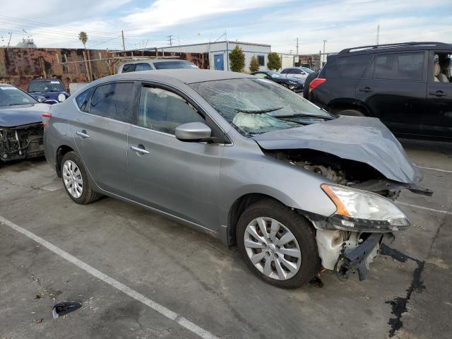 3N1AB7APXDL761570 - 2013 NISSAN SENTRA S GRAY photo 4