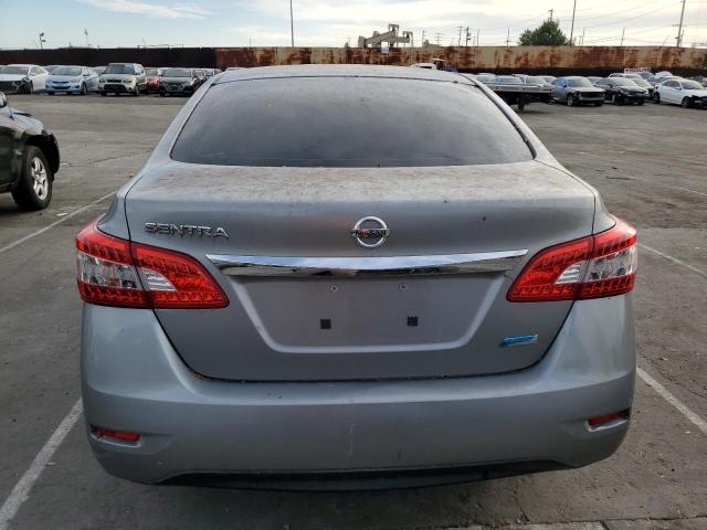 3N1AB7APXDL761570 - 2013 NISSAN SENTRA S GRAY photo 6