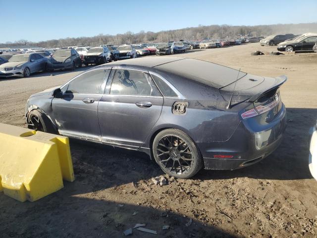 3LN6L2JK0DR810310 - 2013 LINCOLN MKZ BLUE photo 2