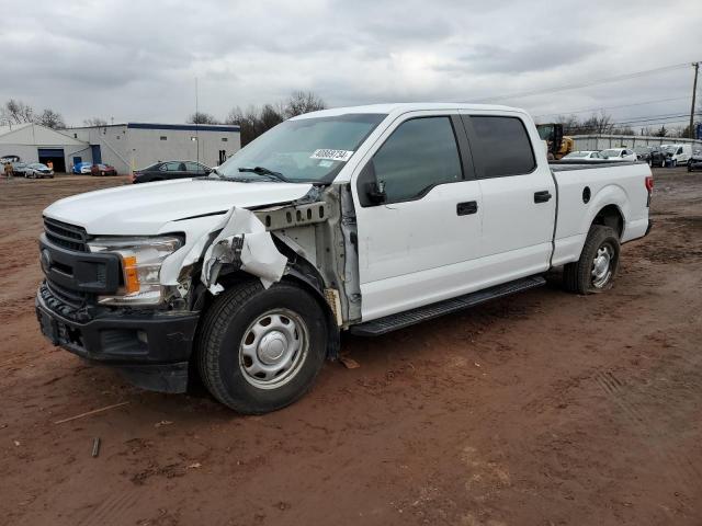1FTEW1C55JFC92454 - 2018 FORD F150 SUPERCREW WHITE photo 1