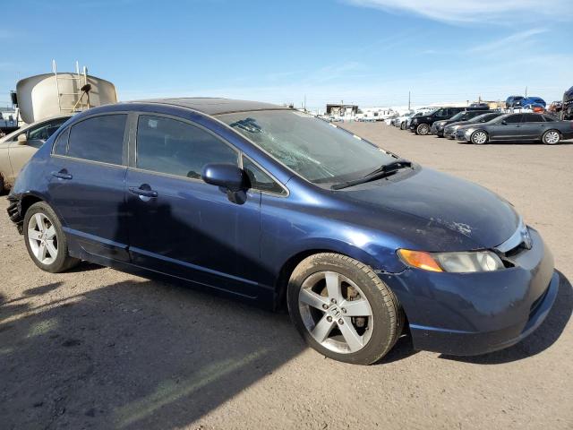 1HGFA16886L060255 - 2006 HONDA CIVIC EX BLUE photo 4