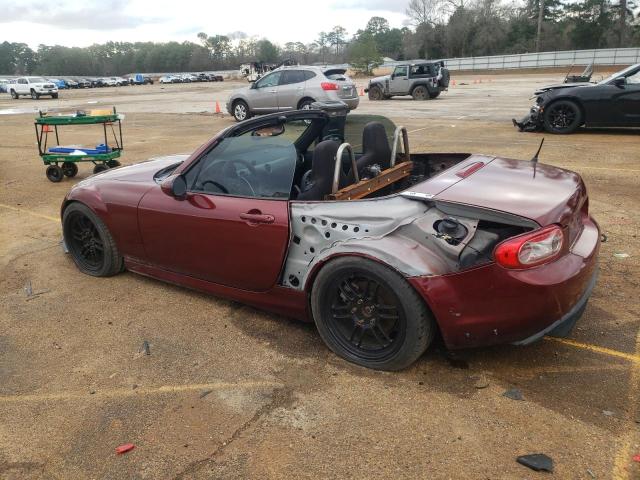 JM1NC25FX90200936 - 2009 MAZDA MX-5 MIATA BURGUNDY photo 2