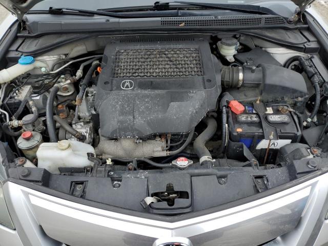 5J8TB2H20AA001168 - 2010 ACURA RDX SILVER photo 12