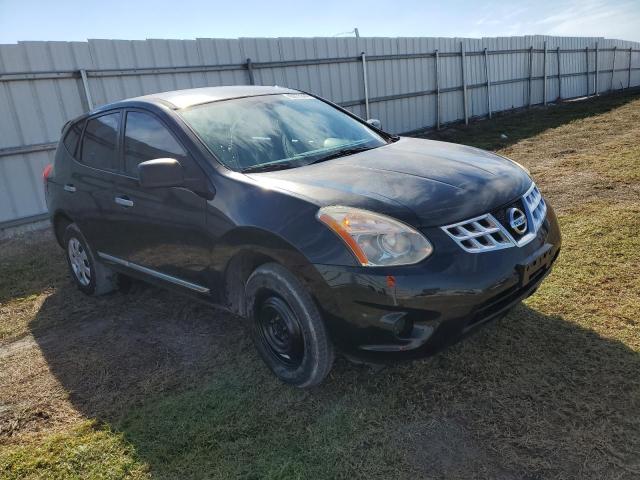 JN8AS5MVXCW364322 - 2012 NISSAN ROGUE S BLACK photo 4