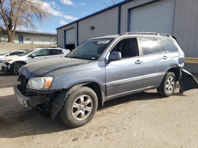 JTEDP21A560101278 - 2006 TOYOTA HIGHLANDER LIMITED BLUE photo 1