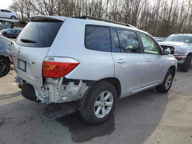 JTEES41A082101193 - 2008 TOYOTA HIGHLANDER WHITE photo 3